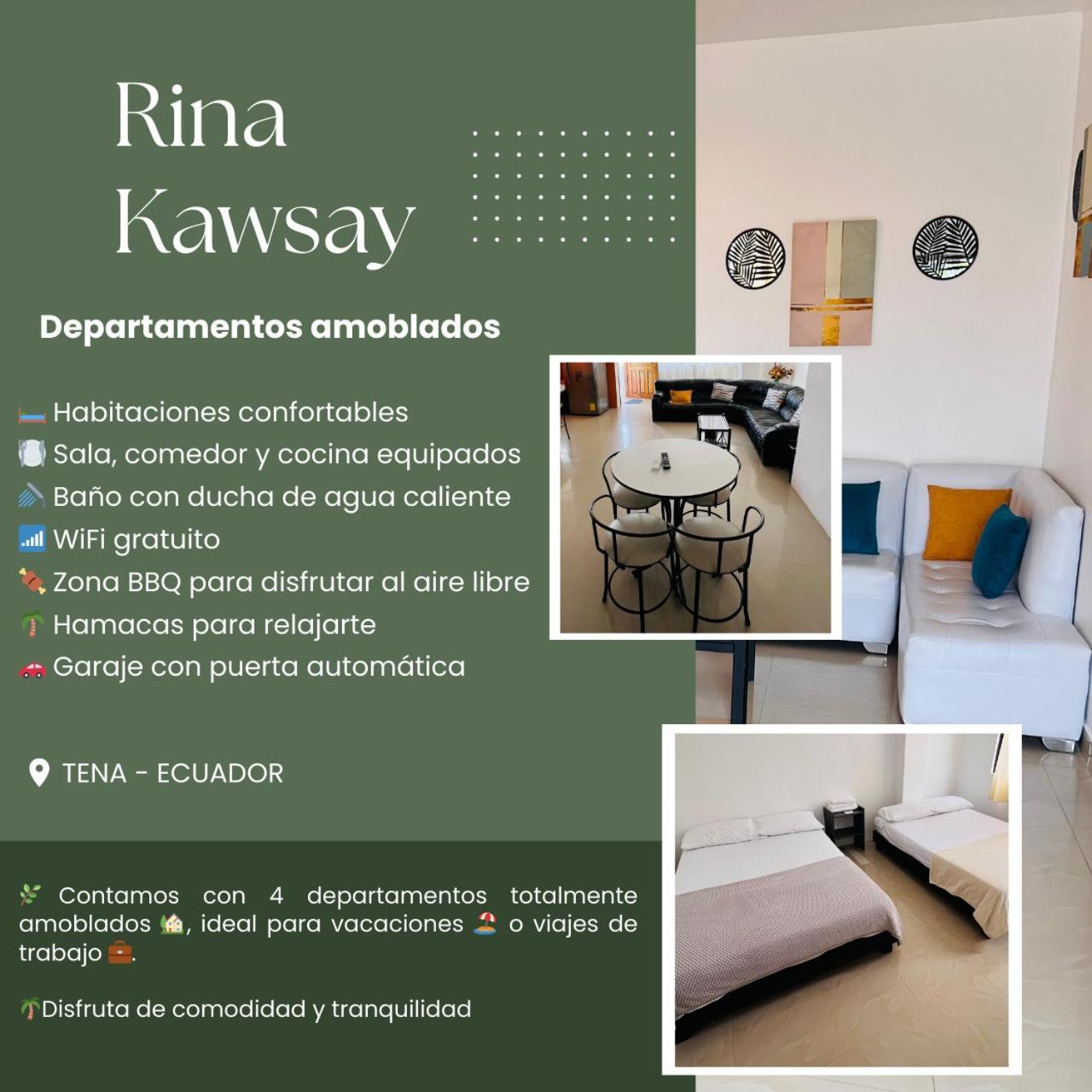 Rinakawsay - Viveviajando Apartamento Amoblado En تينا المظهر الخارجي الصورة